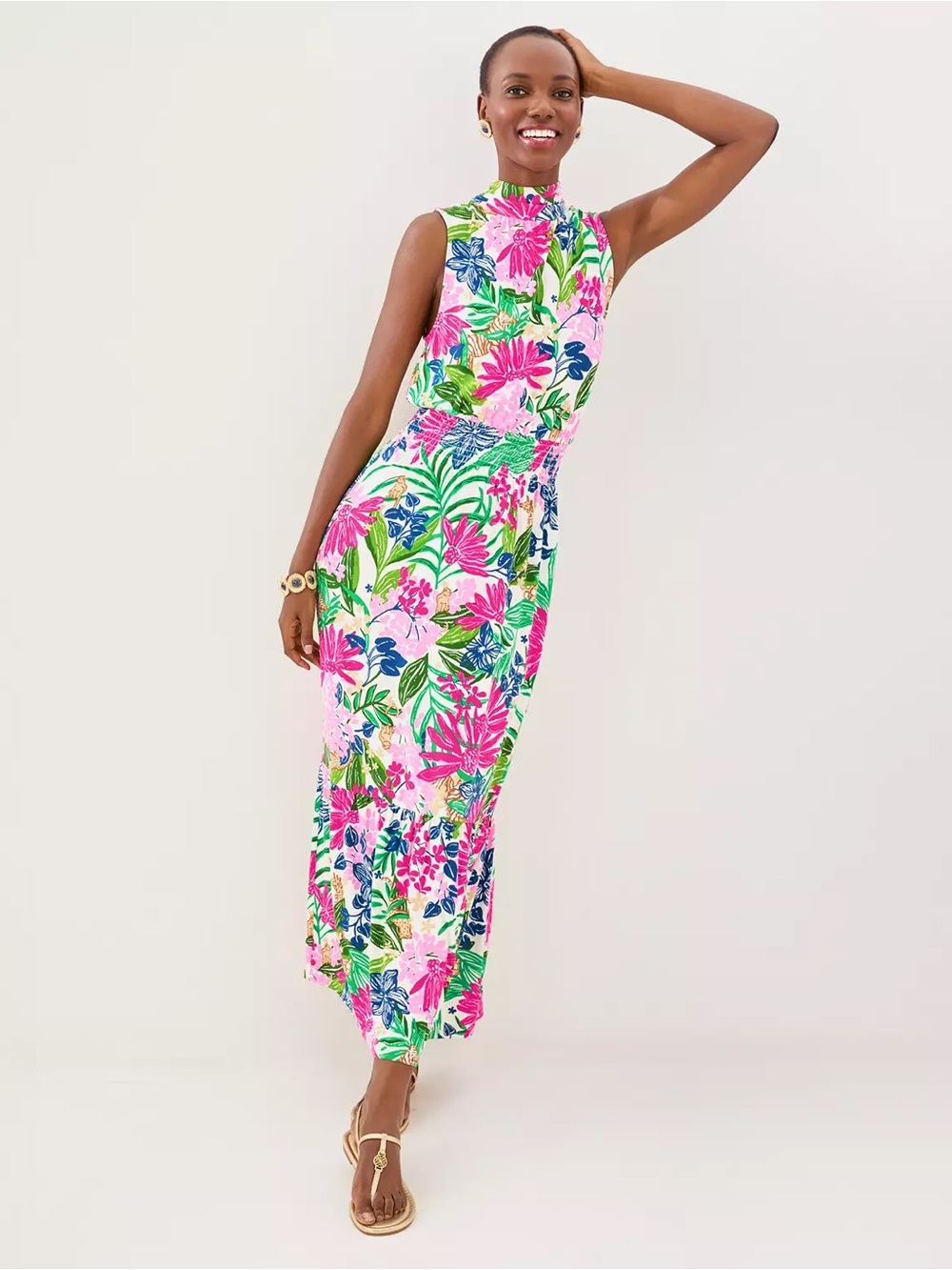 Lilly Pulitzer Marcela Maxi Dress Fit & Flare
